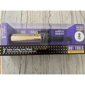Hot Tools Professional 2" Salon Curling Iron/Wand - 24K Gold